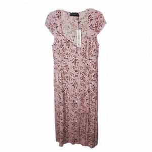 MINKPINK Pink Floral Maxi Dress